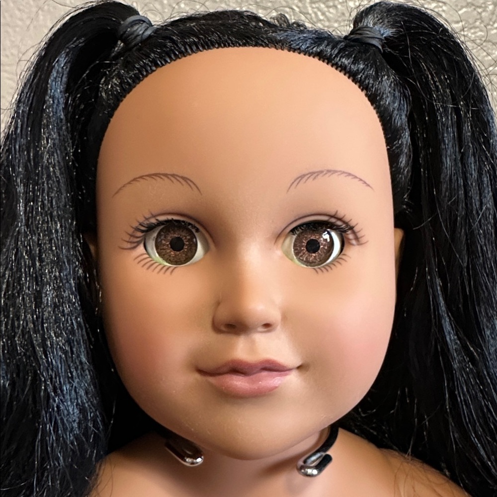 2013 My Life Cititoy 18”Doll Black Hair Brown Eyes - Picture 7 of 10
